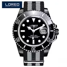 Reloj Loreo 9201 Automático con correa nylon