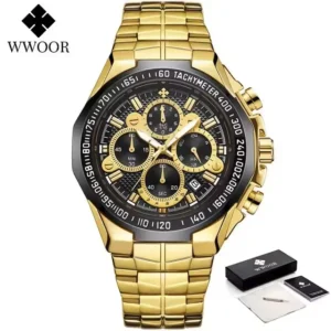 Reloj WWOOR-8868 Dorado Reloj WWOOR-8868 Dorado
